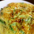 はるかなひとし's cooksnap of when they made 簡単　にらのチヂミ風.