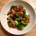 airijp's cooksnap of when they made ♡簡単♡芽キャベツとベーコンの塩麹炒め.