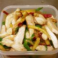 mika6_6's cooksnap of when they made 簡単!鶏むね肉de塩チンジャオロース.