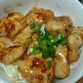 きむみきみき's cooksnap of when they made ★☆てりやきチキン丼☆★黄金比率で♪.