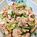 クッキン坊主's cooksnap of when they made レンジで簡単！胸肉ときゅうりの梅肉和え.