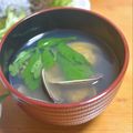 taruママ's cooksnap of when they made 簡単♪あさりのお吸い物(潮汁).
