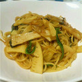 さっとと's cooksnap of when they made たけのこと新たまねぎのしそ和風パスタ.