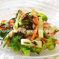 カヌレ３１４'s cooksnap of when they made 簡単！ひじきと賑やかサラダ.