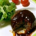 たろこんしゅん's cooksnap of when they made おろし玉ねぎで☆ふわふわハンバーグ.
