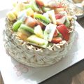 なのはな☆1972's cooksnap of when they made パブロバ（焼きメレンゲケーキ).