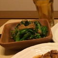 かもぴら's cooksnap of when they made 菜の花のなめ茸和え.