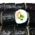 ★hanaちゃん★'s cooksnap of when they made ちょっとリッチなサラダ巻き（巻き方付き）.