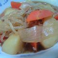 ゆずぴぃや's cooksnap of when they made 糸こんにゃくたっぷり！挽肉肉じゃが.