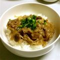 タムずごはん's cooksnap of when they made 旨みがギュウ！牛丼☆.