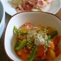 ルロワ・モワ's cooksnap of when they made パプリカのごまおかか和え.