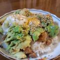 蜂蜜牛乳's cooksnap of when they made 美肌効果！簡単アボカド納豆丼.