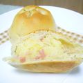 すみぃれぇ's cooksnap of when they made ベーコンポテトのおかずパン　～中力粉で～.