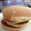 minaapy's cooksnap of when they made ふわふわ ホットケーキ.
