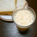 mmameco's cooksnap of when they made 柿とミカンのミルクスムージー.