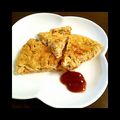 伊達こまち's cooksnap of when they made ツナチーズオムレツ♪材料3つ！.