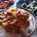 カナカナひぐらし's cooksnap of when they made ごまたくあん納豆.