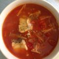 そあらら's cooksnap of when they made 鍋は飽きた人　白身魚のトマト　スープを.