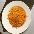 優羽菜's cooksnap of when they made 超、簡単！にんじんサラダ.