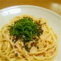 max4995's cooksnap of when they made ランチに簡単タラマヨスパゲッティ.