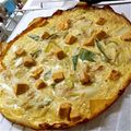 deepsnow★'s cooksnap of when they made 春巻きの皮de長ねぎのキッシュ.