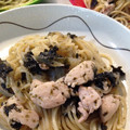 ＲＴＫママ's cooksnap of when they made 鶏ささみとのりの和風パスタ.