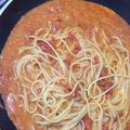 ru3e's cooksnap of when they made 簡単♪トマトクリームパスタ！.
