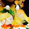 ちーずけぇき☆'s cooksnap of when they made ひな祭り☆親子で作るお雛様寿司.