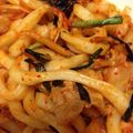 みーちゃびこ's cooksnap of when they made キムチ焼きうどん＊.