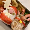 パッシーユ's cooksnap of when they made クリスマス♡キャラ弁＊サンタ＆トナカイ.
