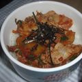 トミュー？'s cooksnap of when they made 簡単おいしい♡豚キムチ丼.
