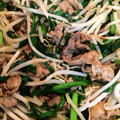 ♡YuuRi's cooksnap of when they made 豚肉ともやしとニラの中華風炒め.