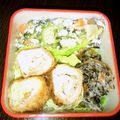 Kaolin♪'s cooksnap of when they made 豚薄切り肉とキャベツでロールトンカツ.