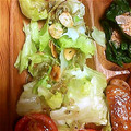 まゆげなさげ's cooksnap of when they made 旨みたっぷり♪レタスとじゃこのサラダ.