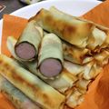 ルエリ's cooksnap of when they made お弁当(ウインナーの紫蘇春巻き風).
