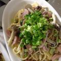 KAN0307's cooksnap of when they made レモン香る♡クリームチーズ焼きうどん.