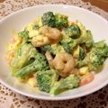 midory's cooksnap of when they made ampm風　えびとブロッコリーのサラダ.