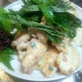 まるこ☆★☆'s cooksnap of when they made 疲労回復☆鶏胸肉のさっぱり梅マヨ和え.