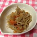 ほにゃ☆まみ's cooksnap of when they made きんぴら☆電子レンジde７分半♪.