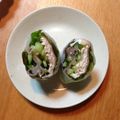 星ぞら's cooksnap of when they made 生ハムとクリームチーズの生春巻き.