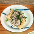 かなめカンタービレ's cooksnap of when they made ほうれん草と豚肉の和え物.
