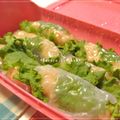 mariybis's cooksnap of when they made ルクエで簡単♪プリップリ海老蒸し春巻き♥.
