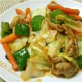 mariko1713's cooksnap of when they made 簡単♪味噌野菜炒め.