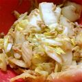 ちいたん・ω・'s cooksnap of when they made 白菜とツナ缶でサラダ風.