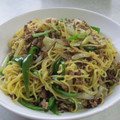まさたかまま's cooksnap of when they made 挽肉と野菜のカレー風味焼きそば.