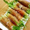 pink915's cooksnap of when they made 水菜の生ハム巻.