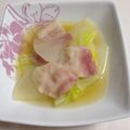 ちまぴー's cooksnap of when they made 白菜と大根とベーコン。洋風煮☆.