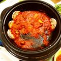 komutatata's cooksnap of when they made ホットプレートdeアツアツ！ピザパン♪.