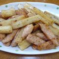 くいしん棒's cooksnap of when they made 居酒屋レシピ★長いもとベーコンの醤油炒め.