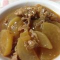 LIHA0603's cooksnap of when they made 豚こま大根の甘辛煮.
